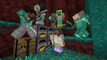 Minecraft Speedrunner Vs 5 AI Hunters The REMATCH