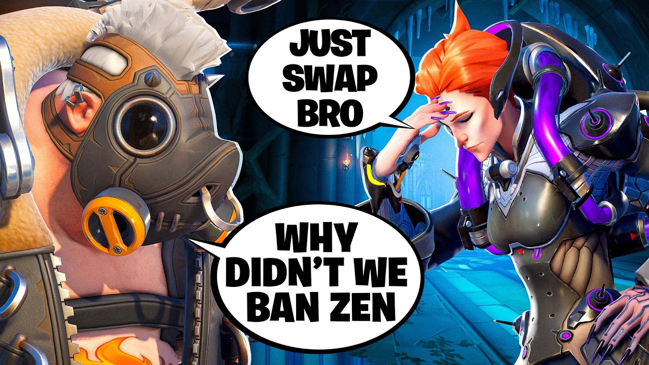This GRANDMASTER Roadhog Was Convinced Zen Was The Problem - Overwatch Spectating