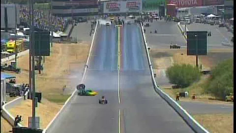 Brandon Huhtala Hits the Brakes Comp Crash 23rd Fr...