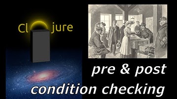 Learn Clojure - Pre and Post Condition Checking