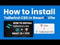 Tailwind CSS 4.0 installation with Vite + React App in 2025 | React Tailwind installation Guide