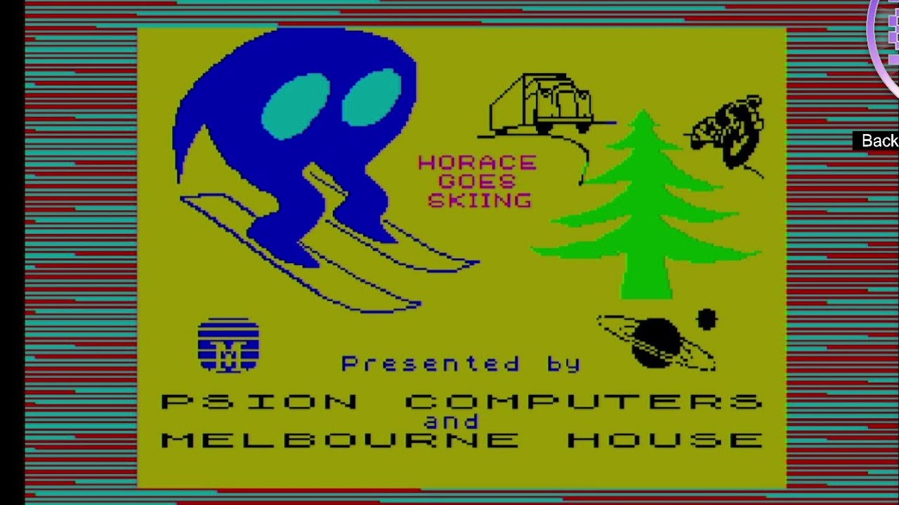 Horace Goes Skiing (1982) Sinclair ZX Spectrum 16k - YouTube