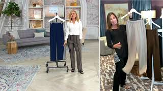 Susan Graver Essentials Lustra Knit Skinny Pants on QVC