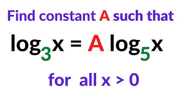 Find Constant 