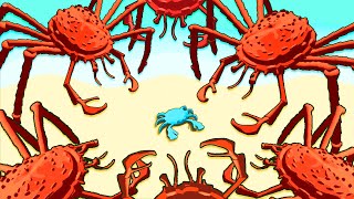 I created an army of HUMONGOUS crabs