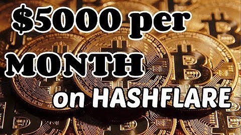 I MAKE $5,000 per month CLOUD MINING BITCOIN - Hashflare, Genesis Mining