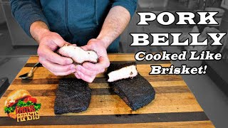 MELT IN YOUR MOUTH PORK BELLY | Smoked & Seasoned Like A Brisket | Fatty's Feasts by Fatty's Feasts 1,804 views 1 year ago 13 minutes, 55 seconds