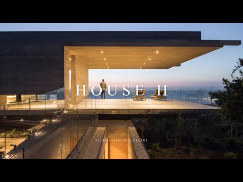 Video: Industrielt inspireret luksushus med udsigt over Stillehavet