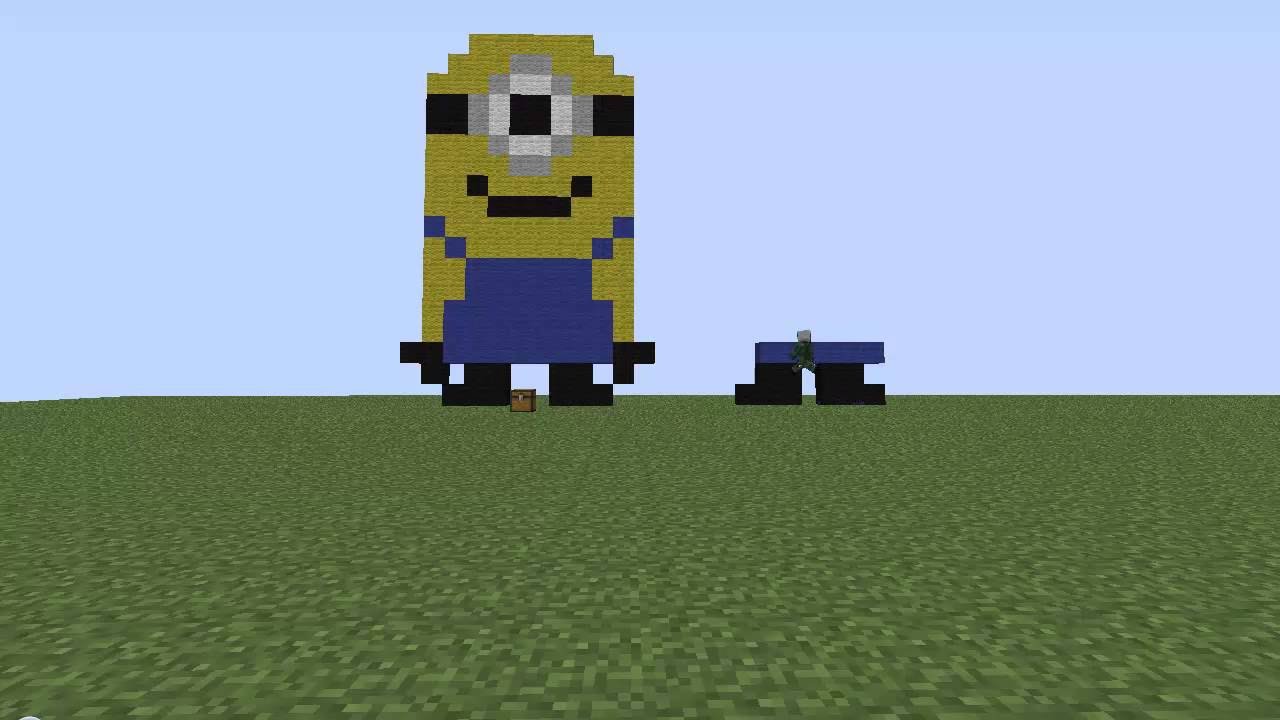 Minecraft: Pixel Art Minions.