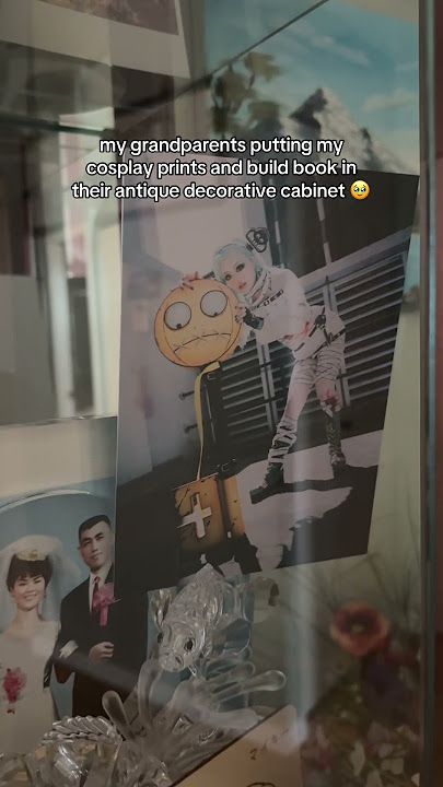 me and gramps are gonna have tonkatsu today yay #cosplaygirl #animecosplay #grandparents #wholesome