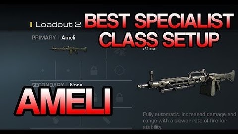 Call of Duty Ghosts "BEST SPECIALIST SETUP" Ameli