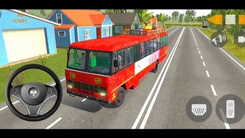Village Route Bus Driving Games: 2025 - Indian Sleeper Bus Simulator - Bus Game Android Gameplay