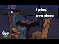 can't sleep? don lothario will keep you company 🌌 sims 2 slow gameplay (clean ui)
