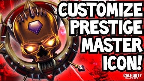 BLACK OPS 3 PRESTIGE MASTER - CUSTOMIZE YOUR PRESTIGE ICONS & EMBLEMS (BO3 Customization)
