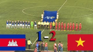 Cambodia VS Vietnam 1-2 AFC ASIAN CUP