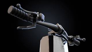 DTJ bike product viz - 3d exploded animation