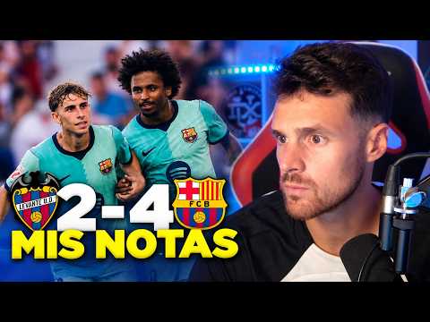 PLAYER RATINGS: LEVANTE VS. FC BARCELONA