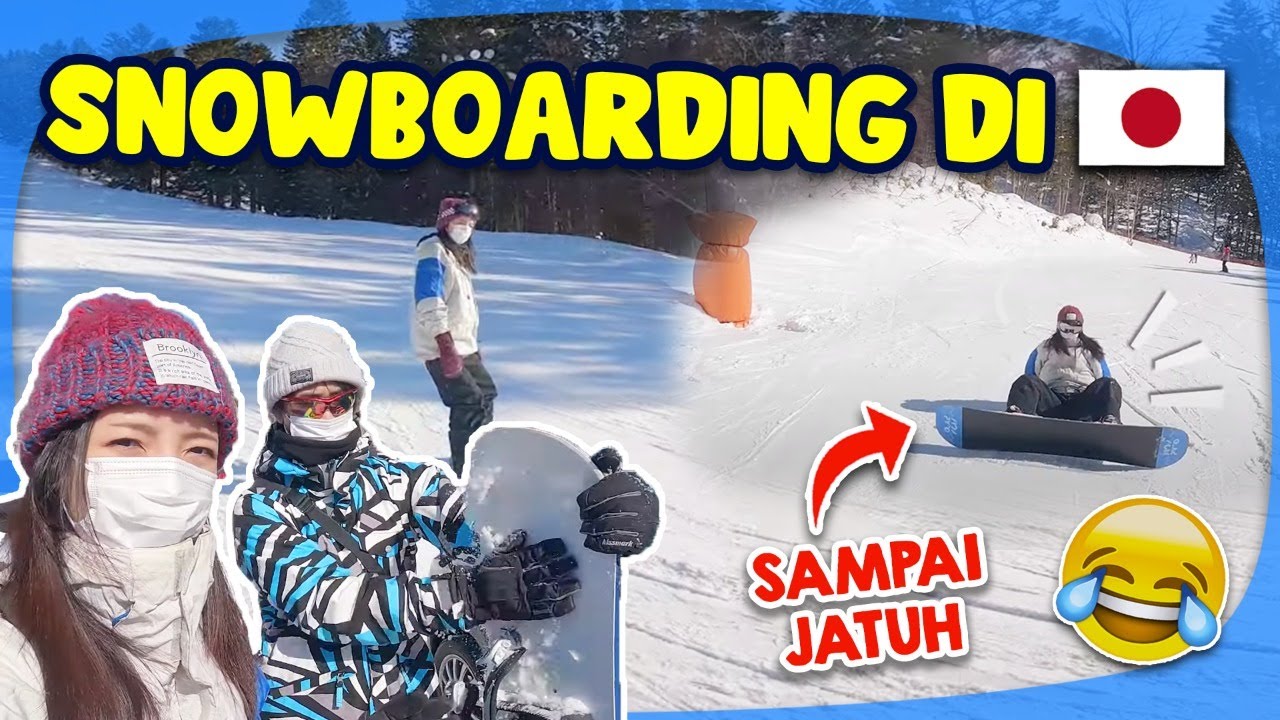 Diera Nathania Bagikan Keseruan Snowboarding di Hokkaido!