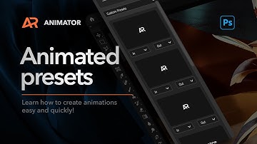 How to use Animated Presets in Photoshop Animator 3.0  - Photoshop Tutorial