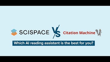 Citation Machine Vs SciSpace— Which AI citation tool works best for you