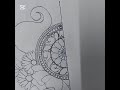 how to draw easy mandala design