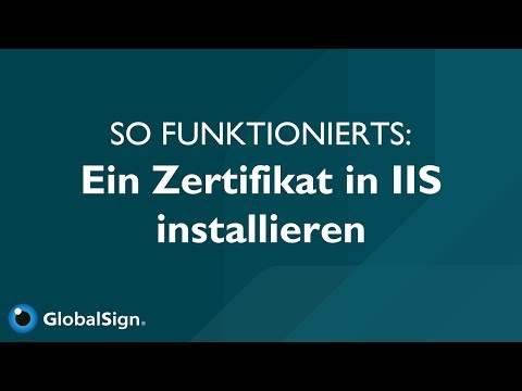 Video: So Installieren Sie Ein Root-Zertifikat