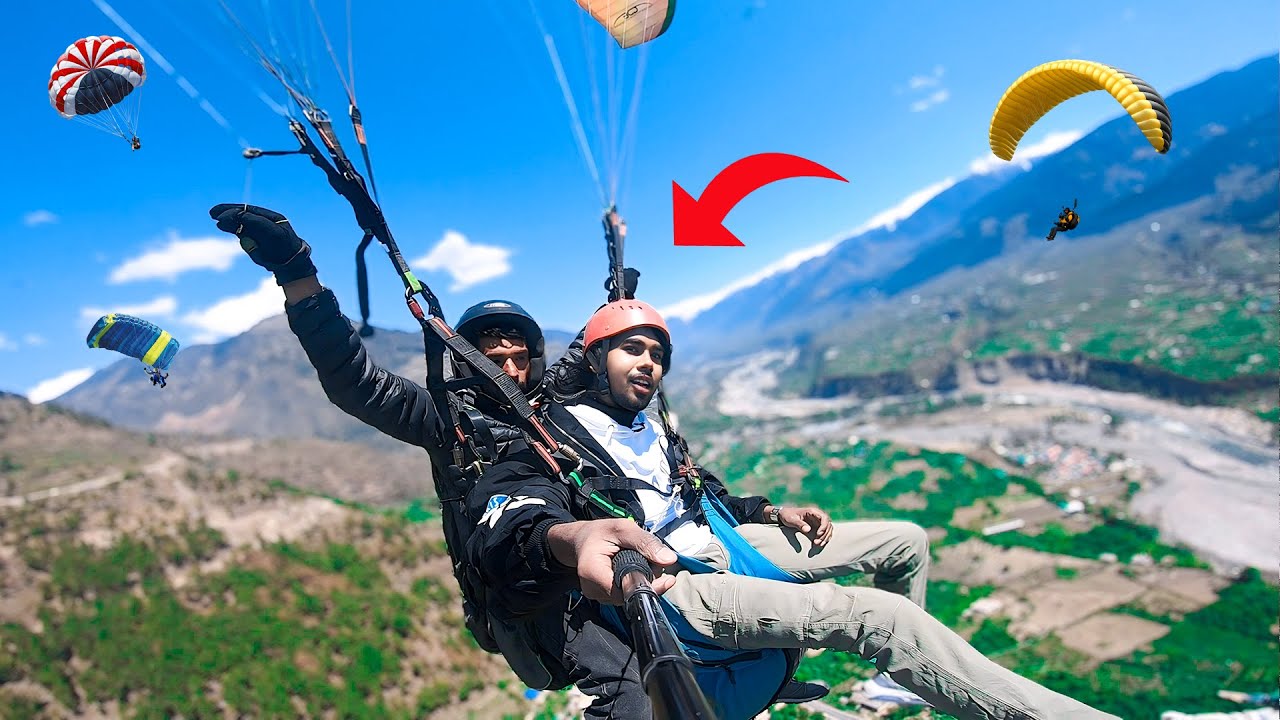 EXTREME Paragliding & River Rafting Challenge in Manali! 🌊🪂 | MANALI Vlog Ep4