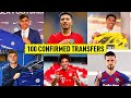 100 CONFIRMED TRANSFERS SUMMER 2020✅| w/ HAVERTZ, WERNER, BELLINGHAM DORTMUND& SANCHO MAN UTD