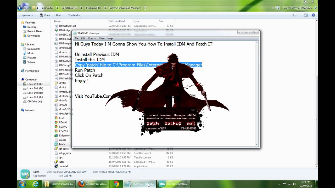 telecharger idm patch gratuit 2012 Internet download manager crack patch and serial keys latest.
