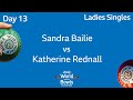 2022 World Indoor Bowls Championships - Day 13 Session 4: Sandra Bailie vs Katherine Rednall