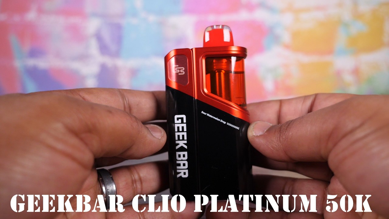 The KING is back! Geekbar Clio Platinum 50K Review! VapingwithTwisted420