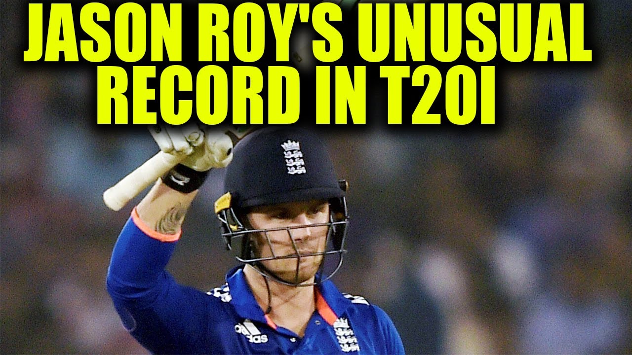 Jason Roy is first player in T20I to be given out for obstructing field | Oneindia News