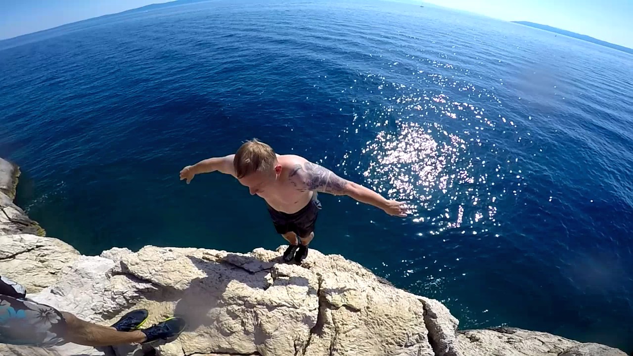 Croatia CLIFF DIVING FlyHigh/PKU ON TOUR 2.2 YouTube