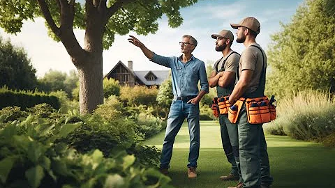 Arborist Green Laser Pointers for Tree and Branch Removal  and Landscaping Crew Efficiency