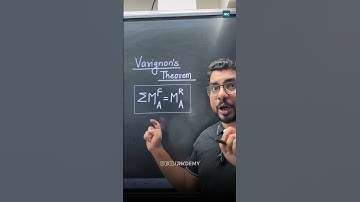 Varignon’s Theorem Explained in 30 Seconds | Ajit Sir | Engineering Mechanics