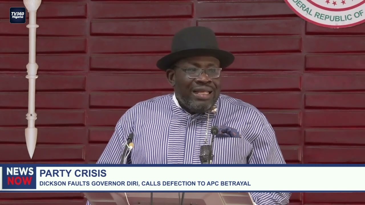Диксон обвиняет губернатора Дири и называет переход на сторону APC предательством
