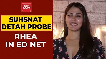 Sushant Money Laundering Probe: ED summons Rhea Chakraborty To Appear On August 7