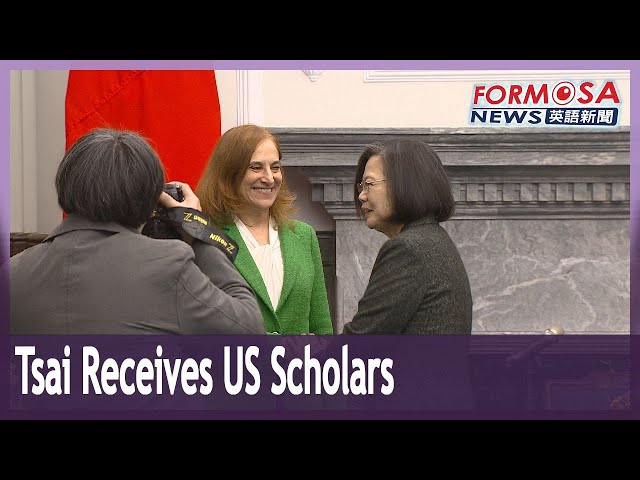 Tsai thanks Washington-based scholars for attention to Taiwan｜Taiwan News