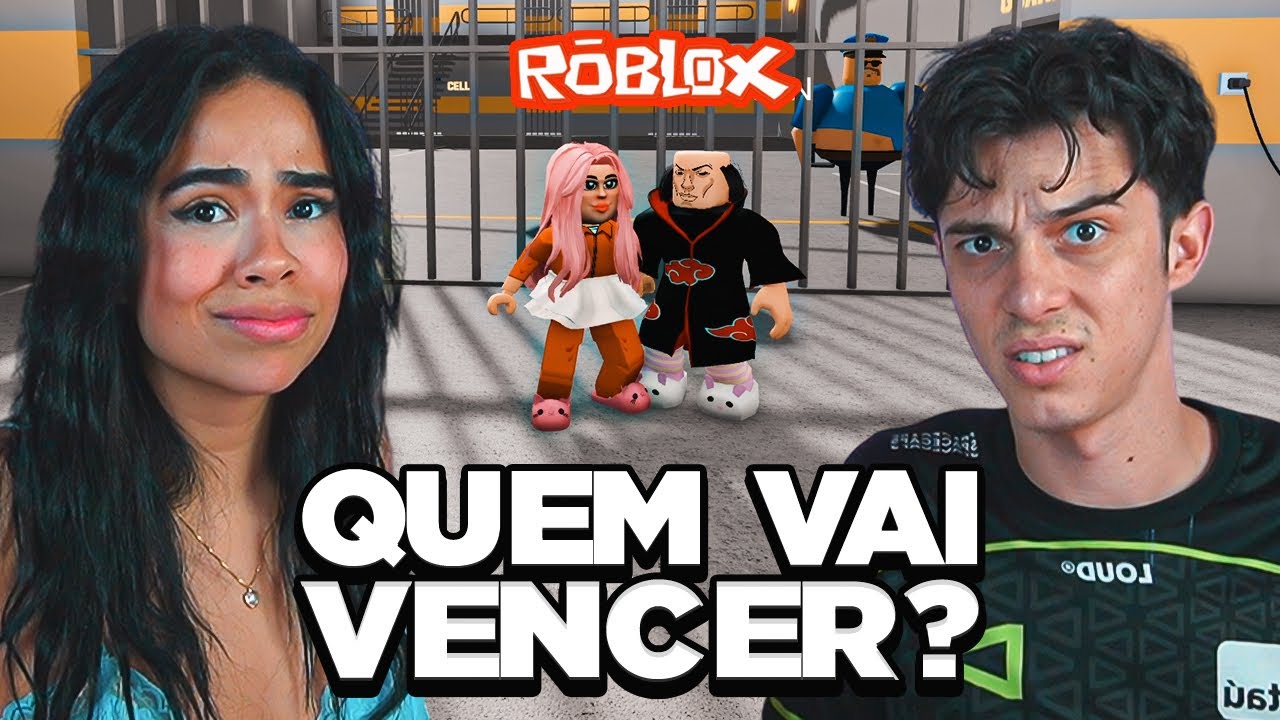 DESAFIEI MEU NAMORADO PARA ESCAPAR NA PRISÃO DO BARRY