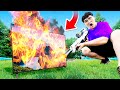 This MAGIC Spray Will Make Anything FIRE PROOF!