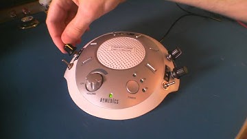 Circuit Bent Homedics Sound Spa by freeform delusion