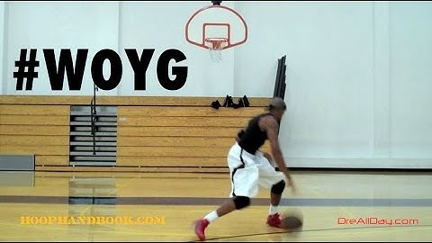 Crossover-Step Spin, Back-Thru Dribble Pullup Jumper Pt. 1 | Dre Baldwin