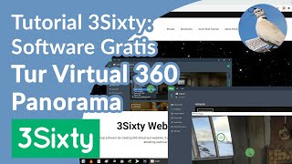 Cara membuat virtual tour 360 panorama dengan menggunakan 3Sixty software gratis buatan Indonesia screenshot 2