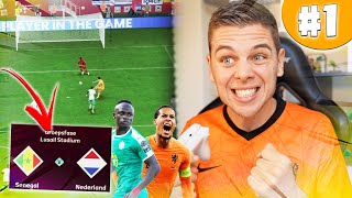 NIEUWE WK SERIE Met Het Nederlands Elftal!! #1