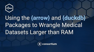 Using the {arrow} and {duckdb} packages to wrangle medical datasets that are Larger than RAM