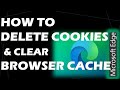 How to Delete Cookies and Clear Browser Cache in Microsoft Edge Browser image