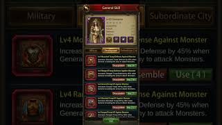 How to add skill book to your general in Evony.