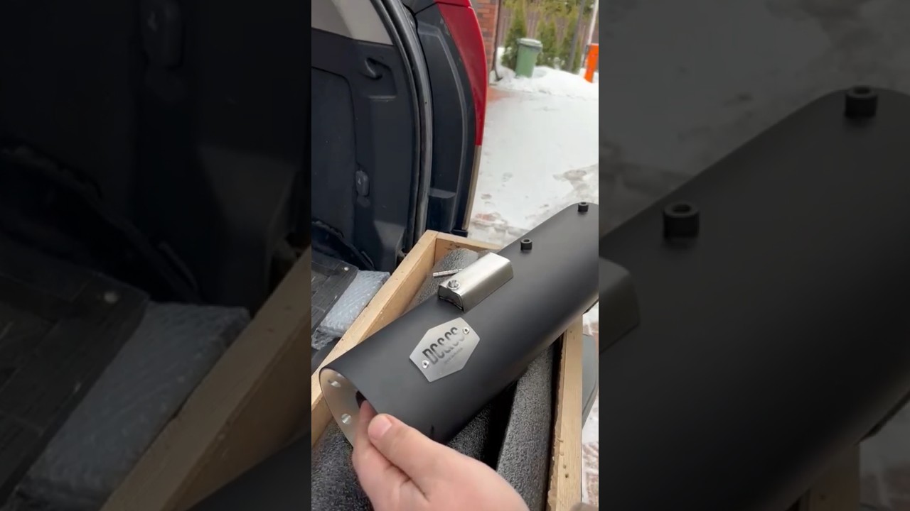 Наш новый серийный выхлоп на мотоциклы URAL Gear Up Демоны спокойствия DC&CS