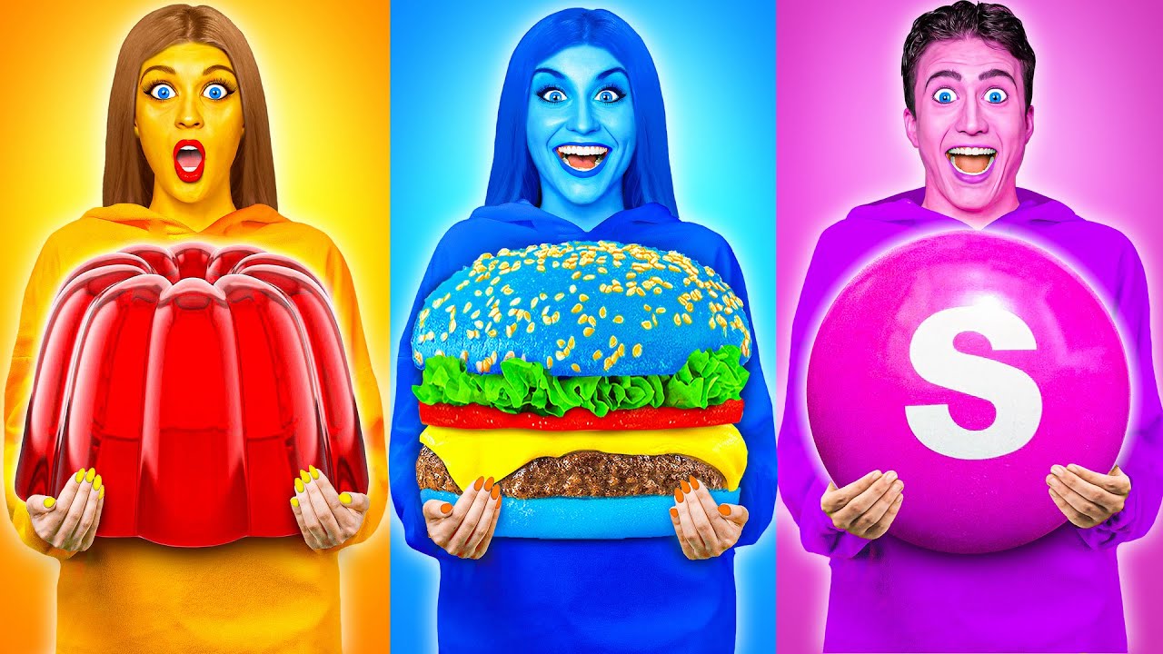 Alimente De Aceeași Provocare Culori #4 Multi DO Food Challenge
