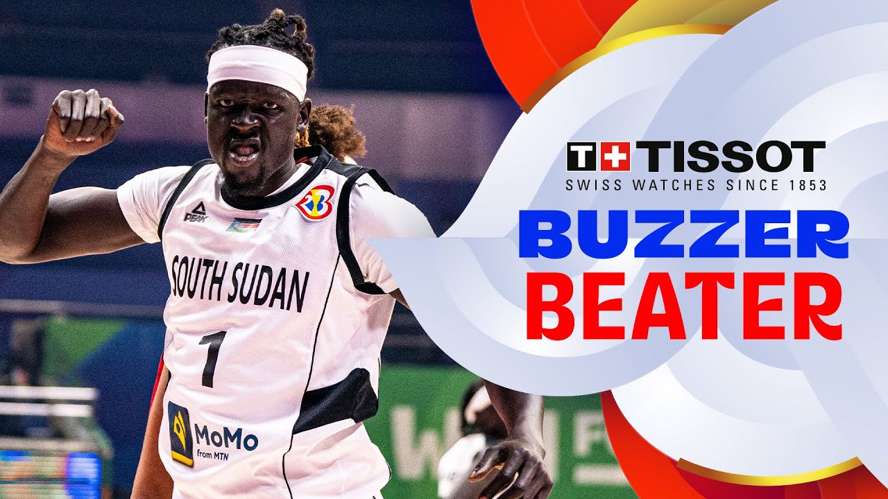 Nuni Omot 🇸🇸 | TISSOT Buzzer Beater | South Sudan v Serbia